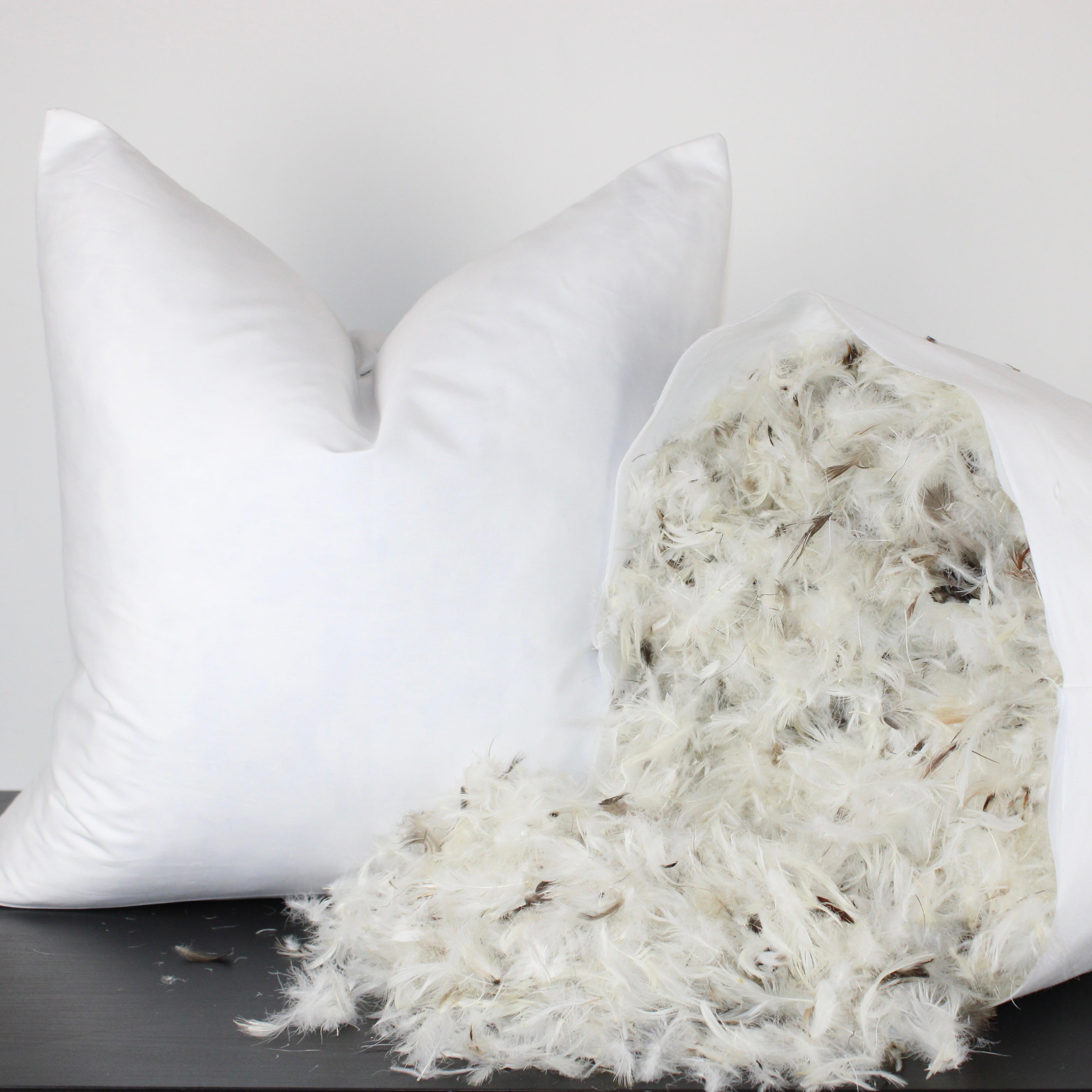 Luxury Down feathers Pillow Inserts| Custom Insert Pillow| Lumbars