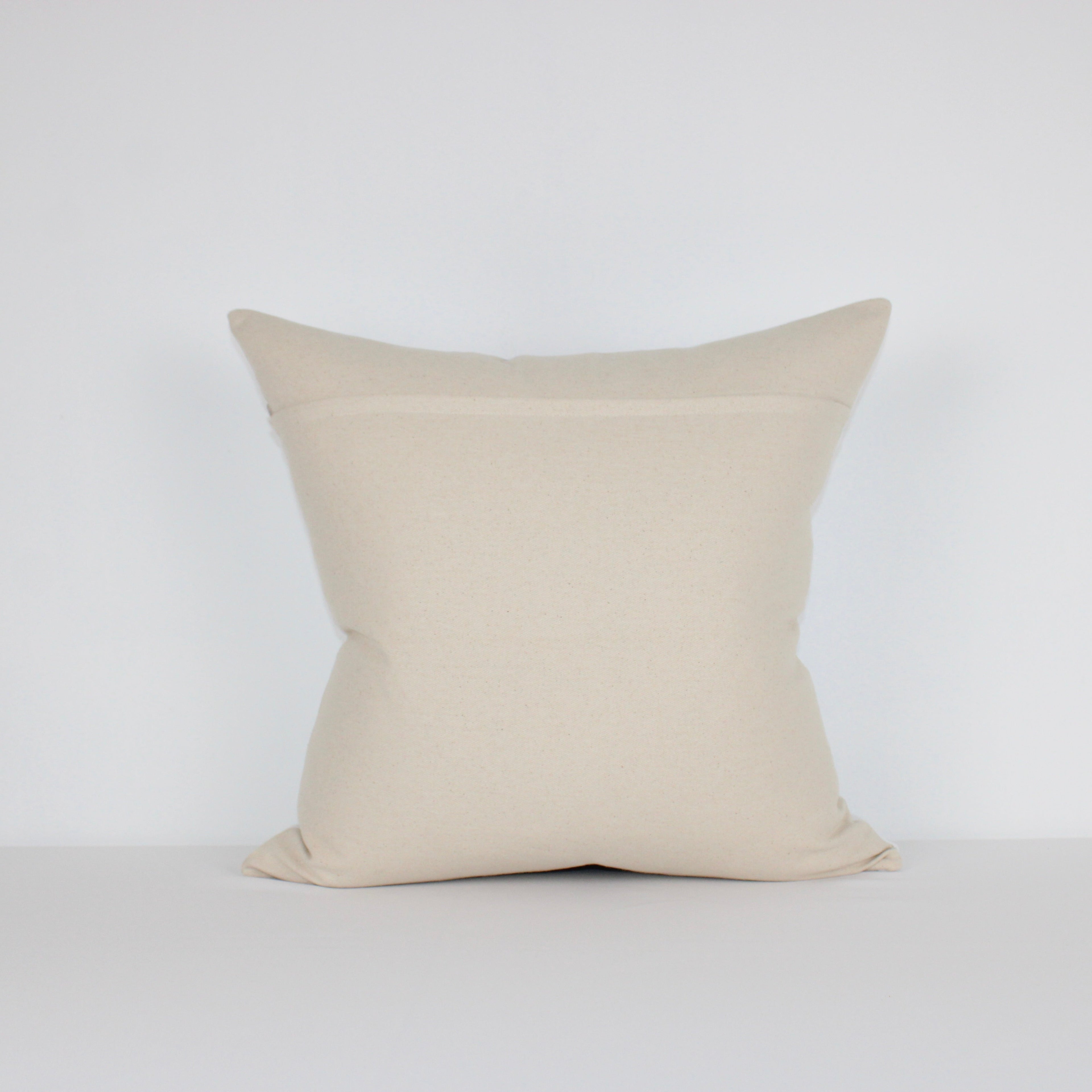 Colorblock Red Cover Pillow