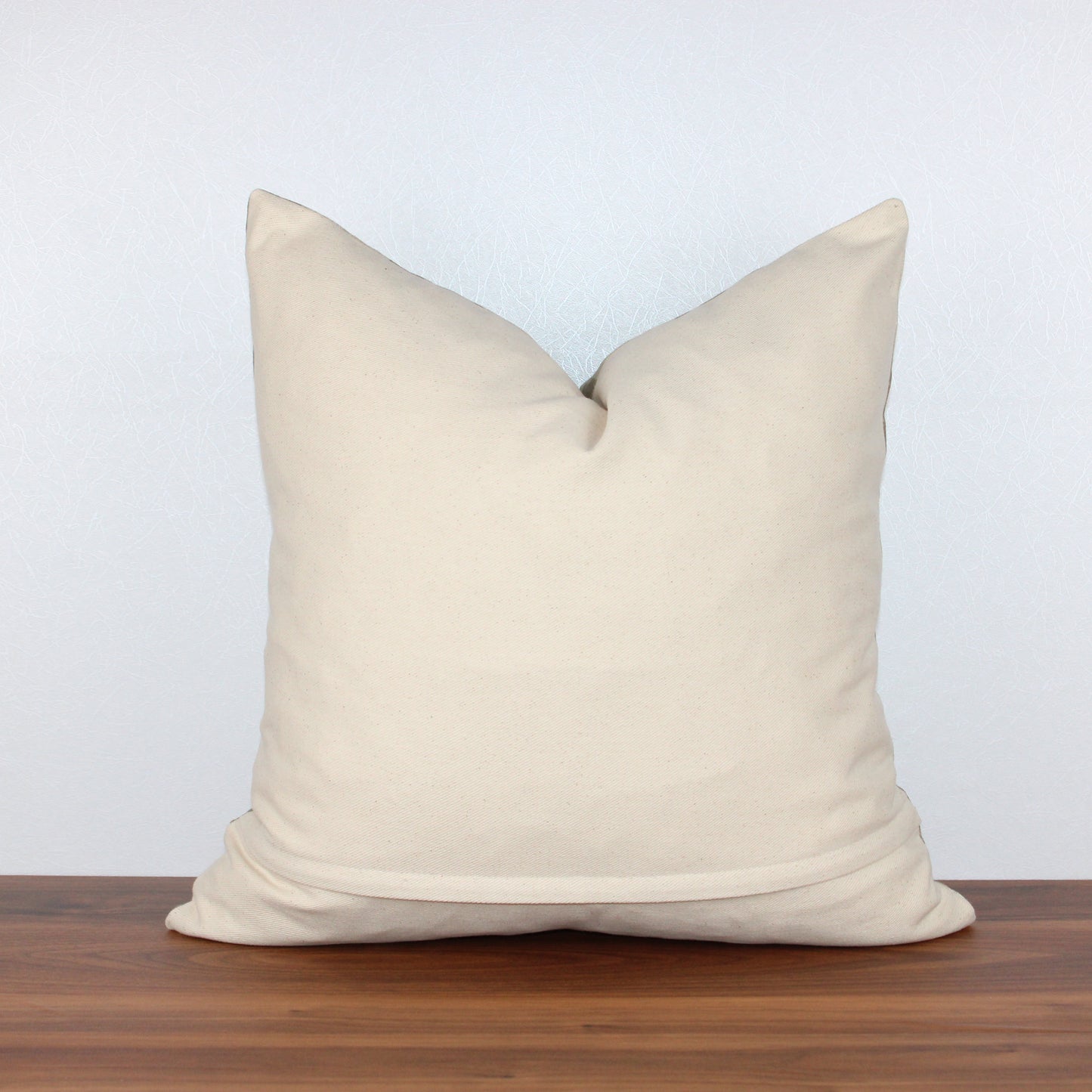 Charcoal & Cream Cover Pillow