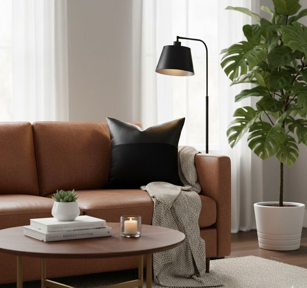 Mia Black Linen