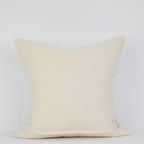 Neutral windowpane Cover Pillow