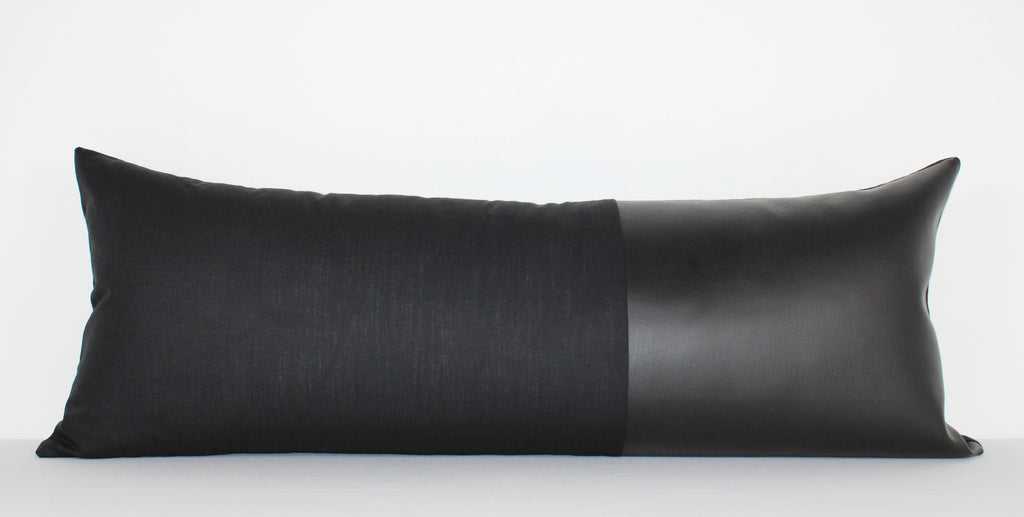 Elegant all In black Lumbar Cover