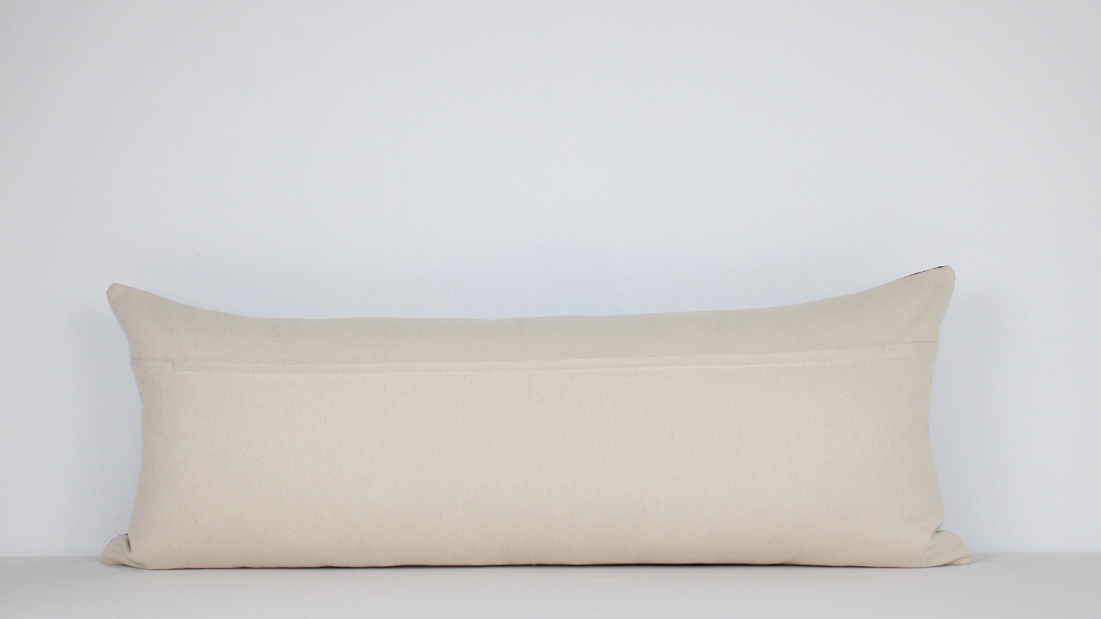 Beige Striped Lumbar