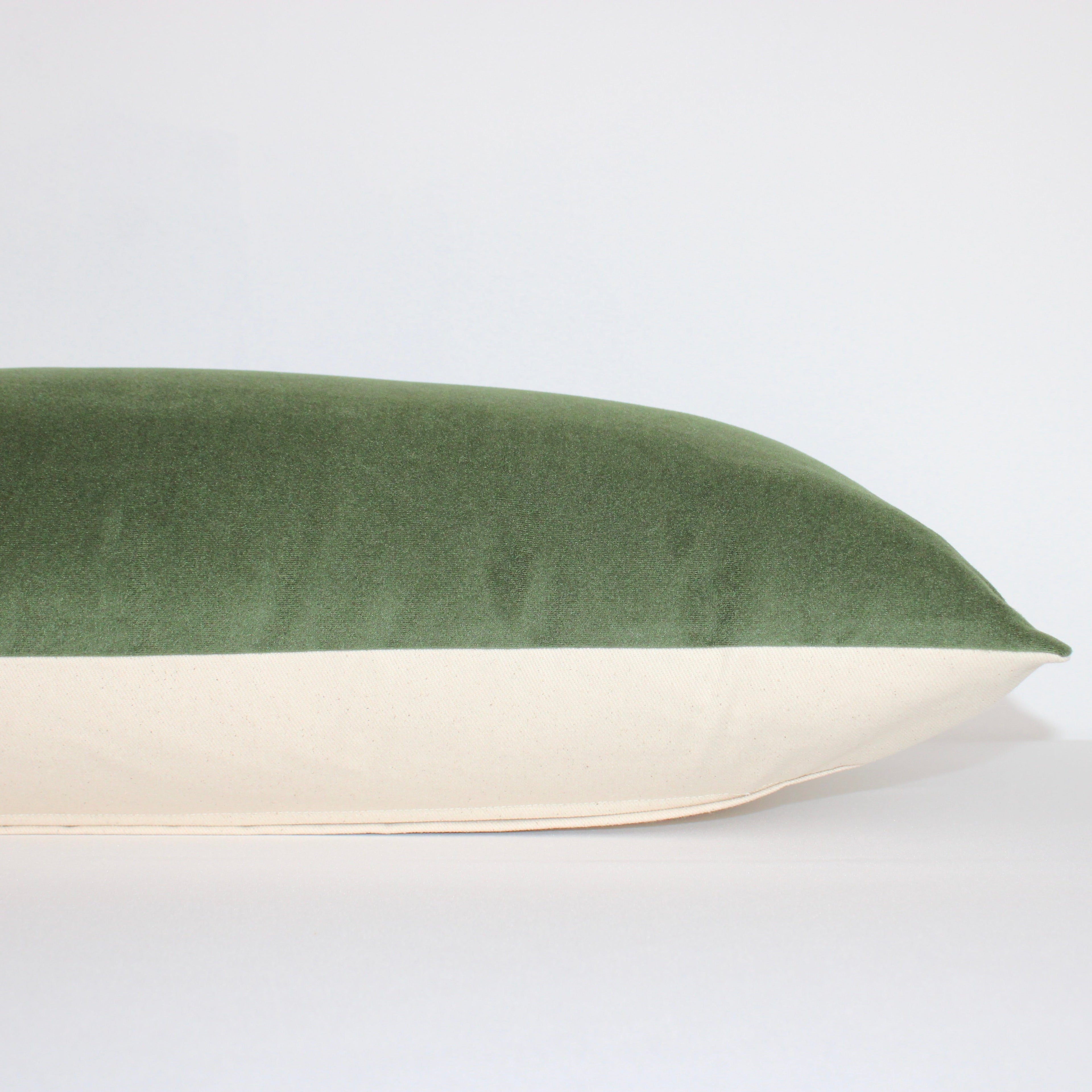 Green Velvet Extra Large Lumbar