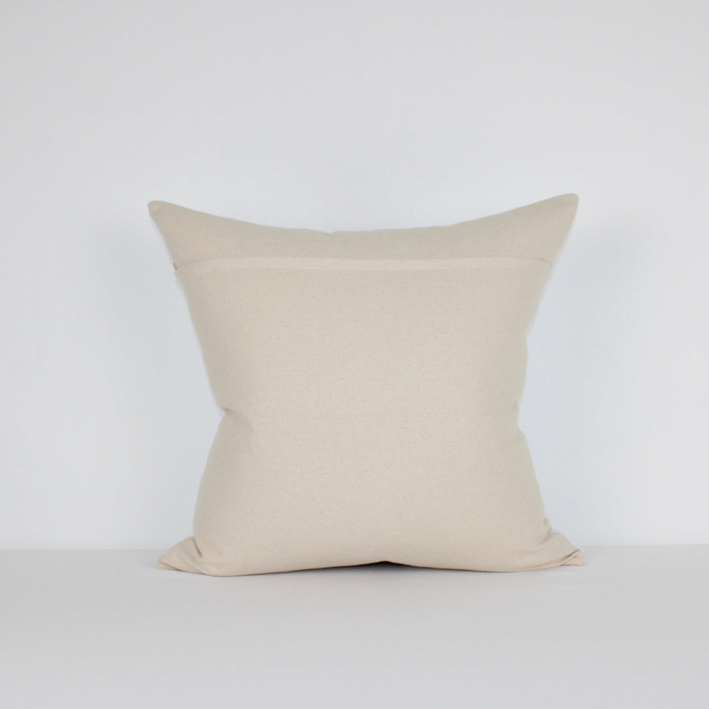 Colorblock Red Cover Pillow