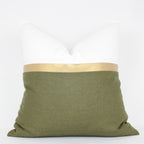 Moss Linen Cover Pillows