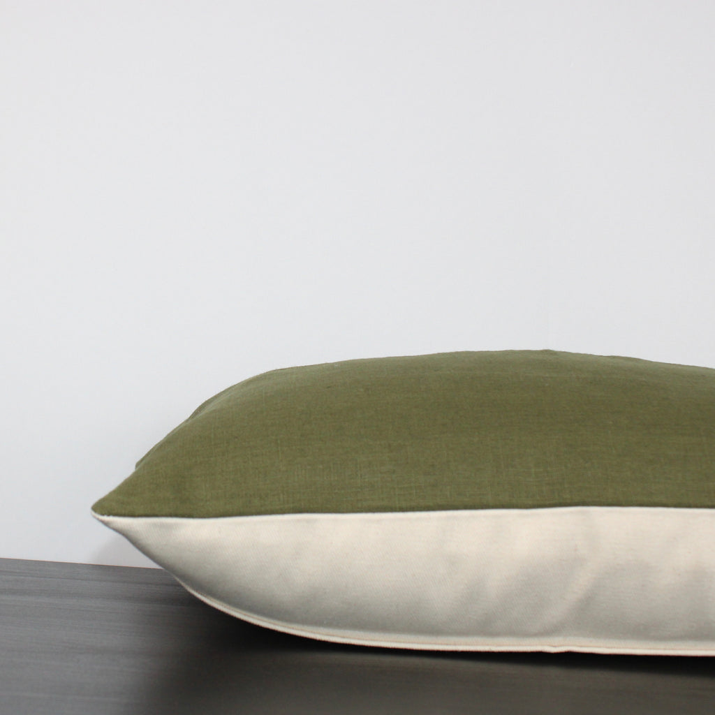 Ana Green Moss Linen