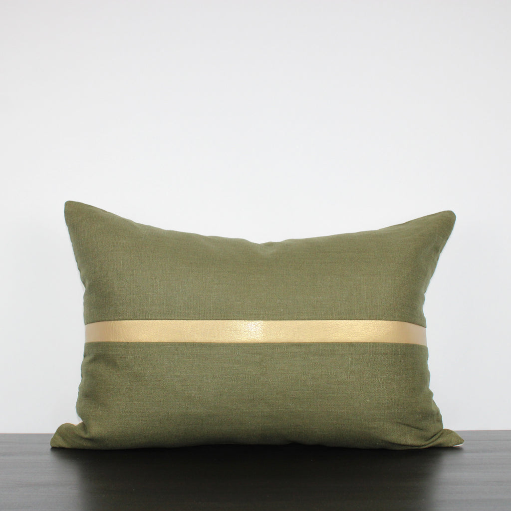 Ana Green Moss Linen