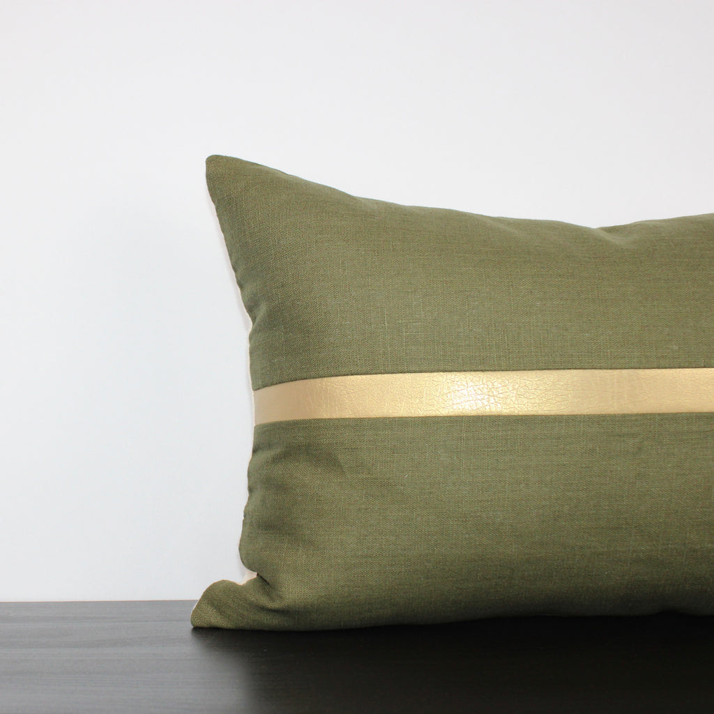 Ana Green Moss Linen