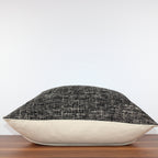 Charcoal & Cream Cover Pillow