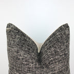 Charcoal & Cream Cover Pillow