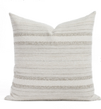 Neutral Striped Pillow