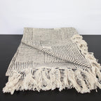 ModCloth  Cotton Throw Blanket with Tassels – 50x60" | Ethnic Boho Design | Made in Indi|