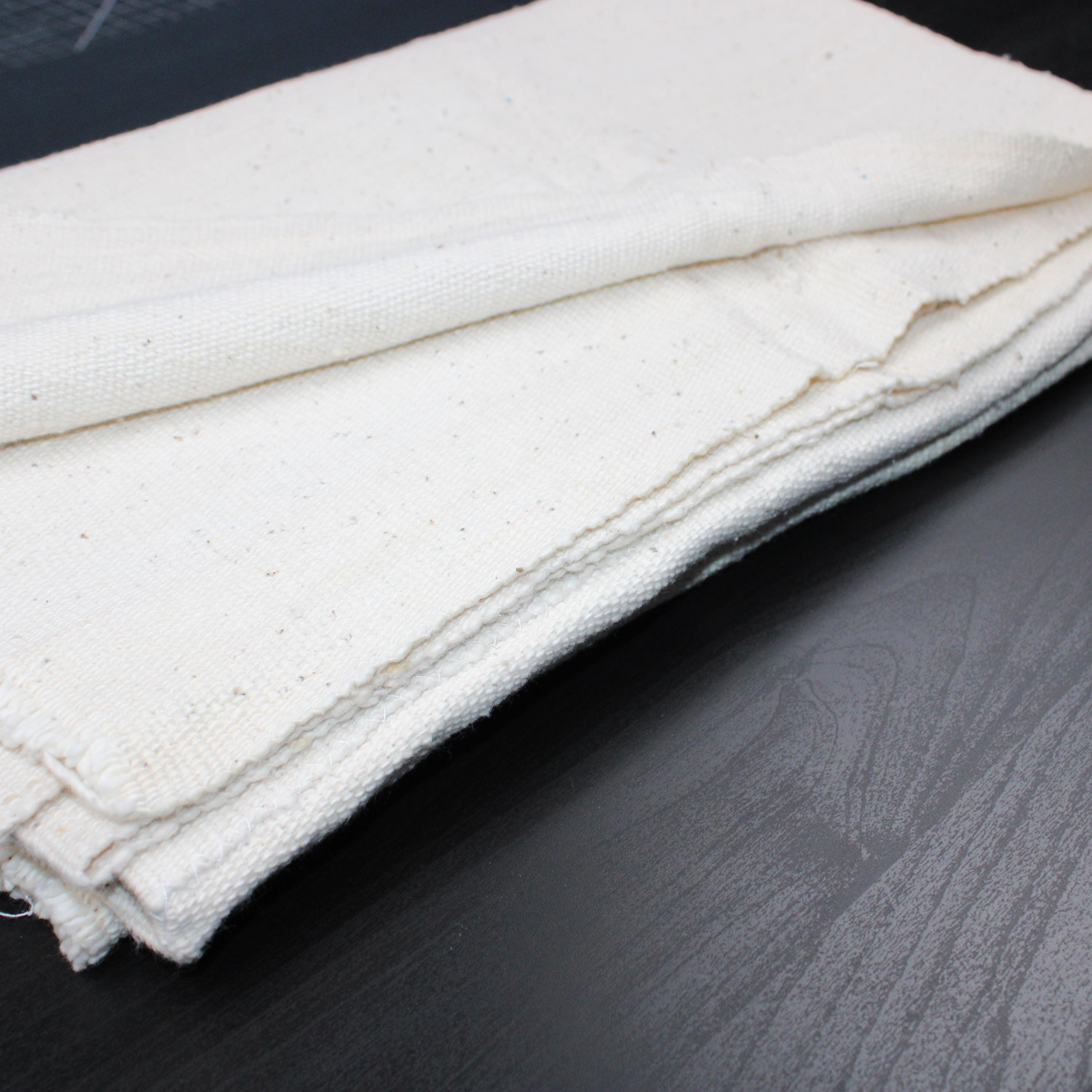 White African Mudcloth Fabric, Handwoven Natural Cotton