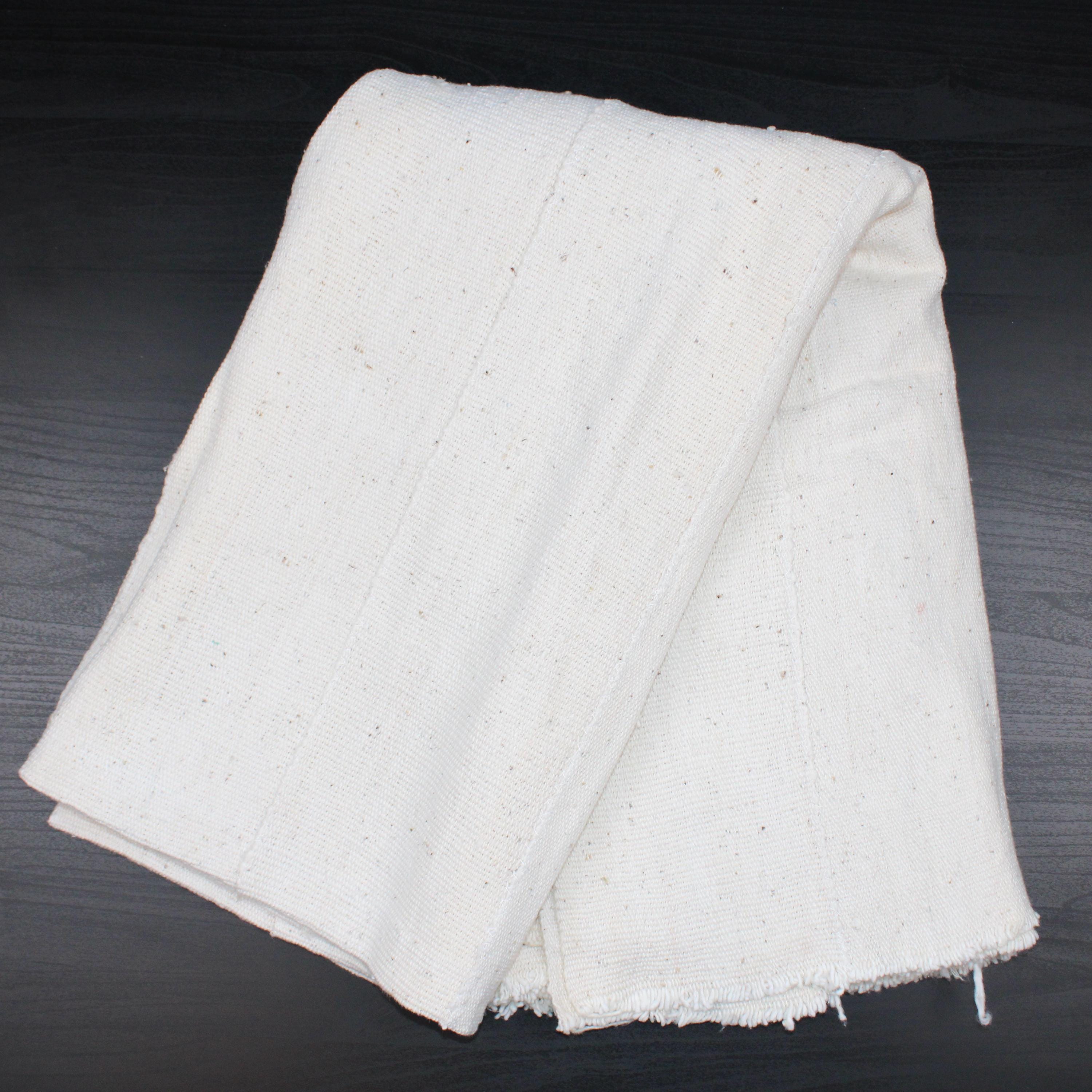 White African Mudcloth Fabric, Handwoven Natural Cotton